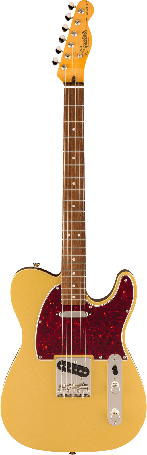 Squier Limited Edition Classic Vibe '60s Custom Telecaster, Aztec Gold - Fair Deal Music