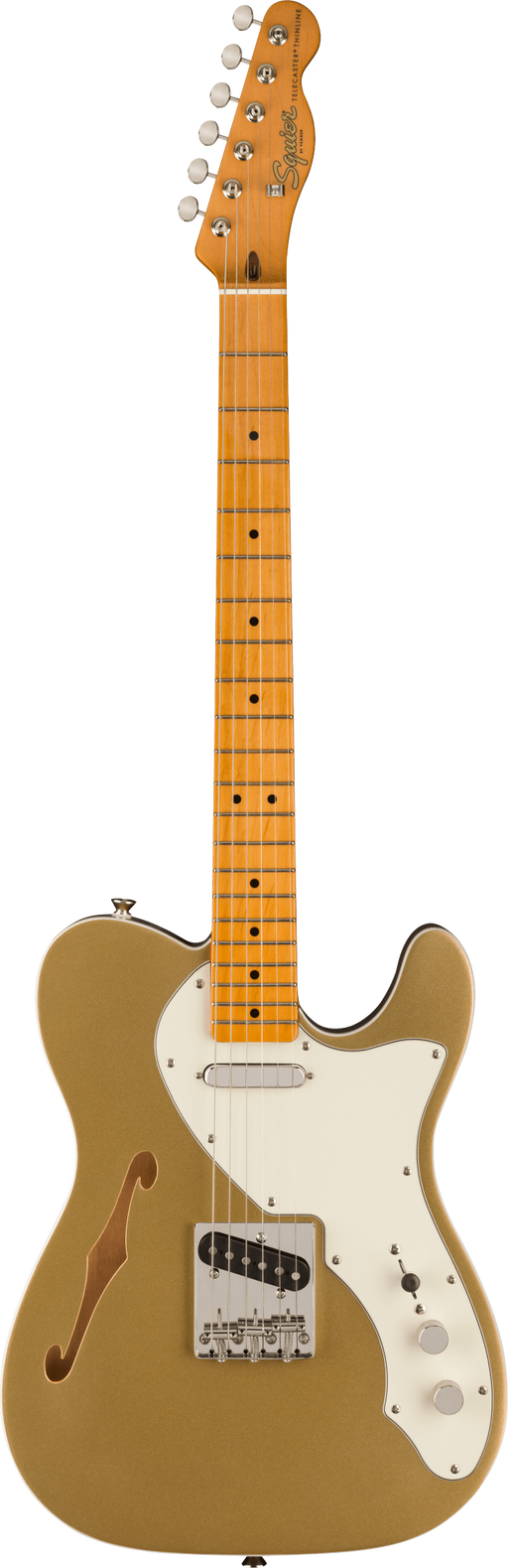 Squier Limited Edition Classic Vibe '60s Telecaster Thinline, Aztec Gold - Fair Deal Music