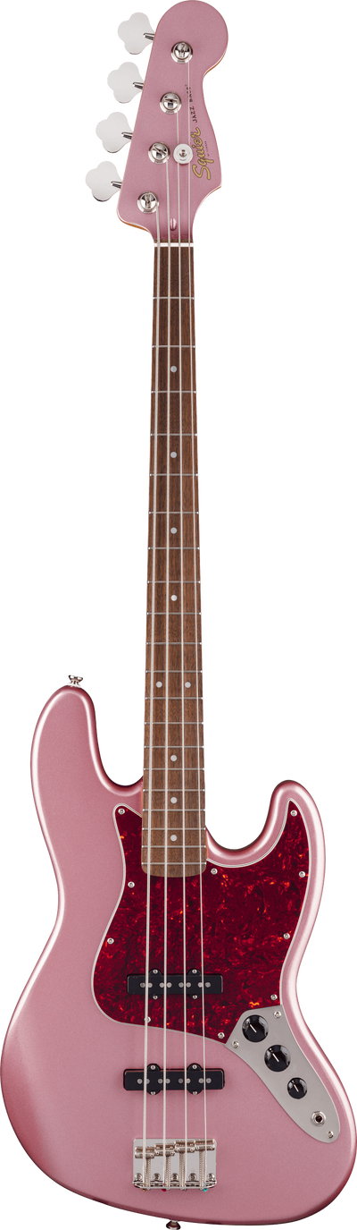 Squier Limited Edition Classic Vibe '60s Jazz Bass, Burgundy Mist - Fair Deal Music