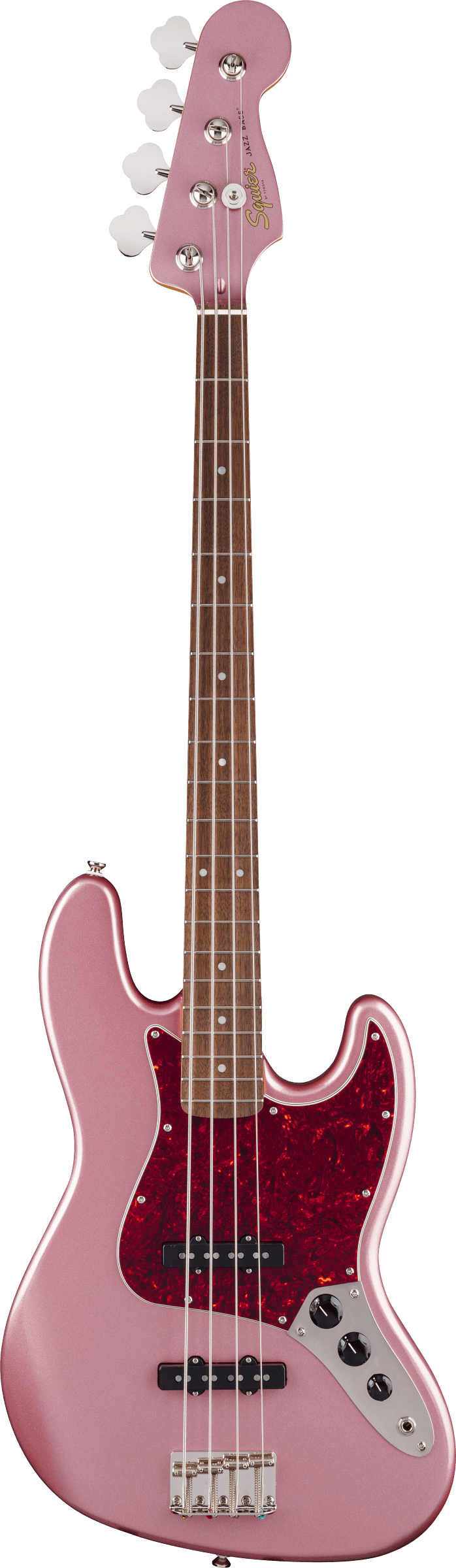 Squier Limited Edition Classic Vibe '60s Jazz Bass, Burgundy Mist - Fair Deal Music