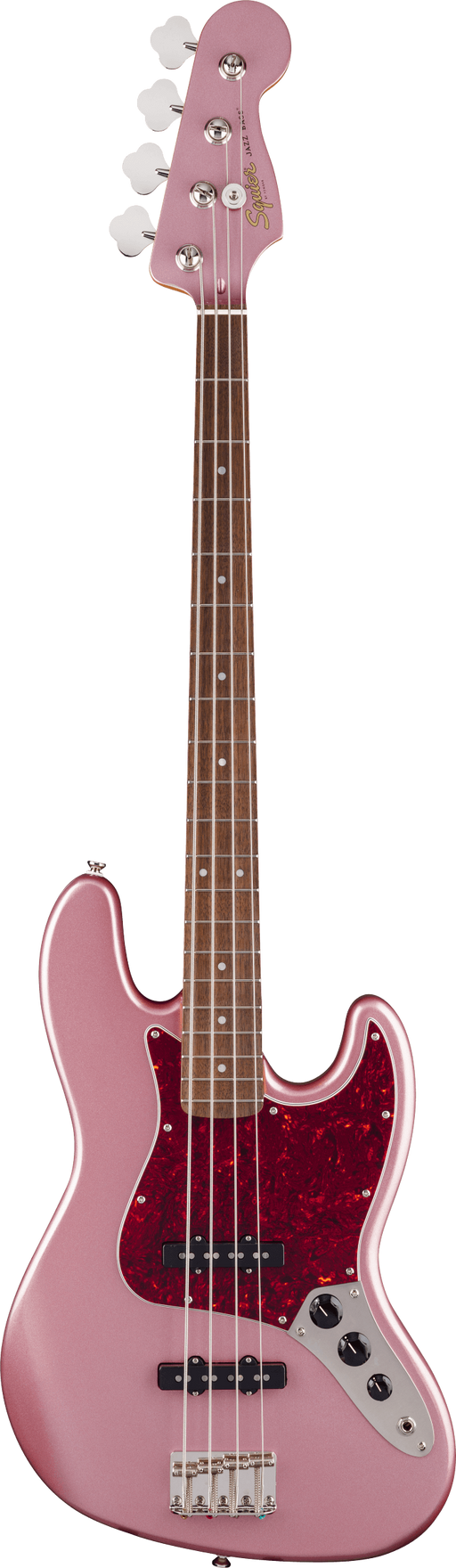 Squier Limited Edition Classic Vibe '60s Jazz Bass, Burgundy Mist - Fair Deal Music