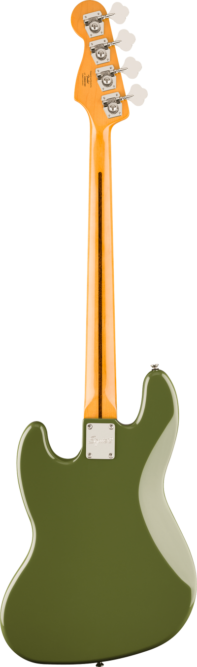 Squier Limited Edition Classic Vibe '60s Jazz Bass, Olive Electric Bass Guitar - Fair Deal Music