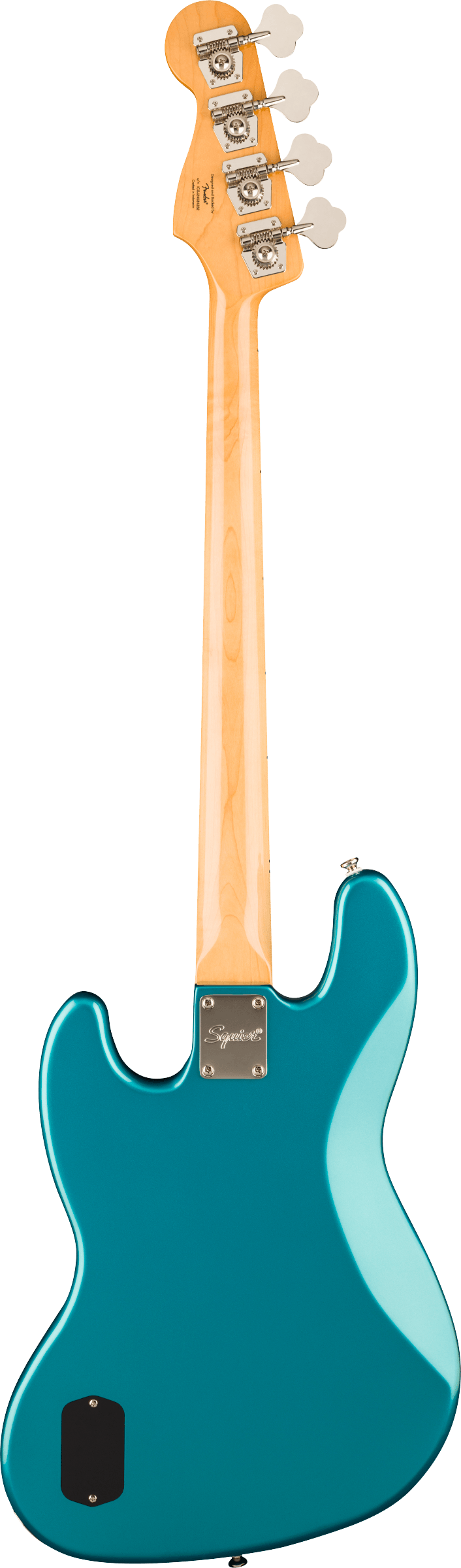 Squier Classic Vibe Active '70s Jazz Bass, Maple Fingerboard, Parchment Pickguard, Ocean Turquoise - Fair Deal Music