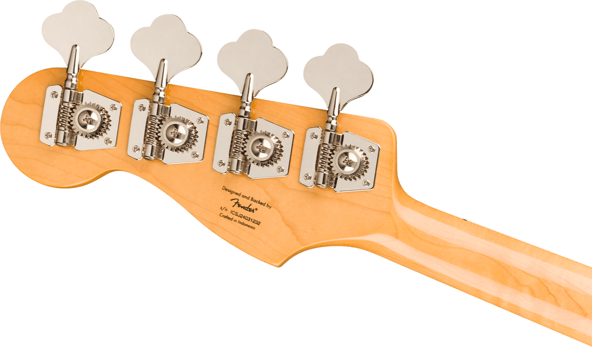 Squier Classic Vibe Active '70s Jazz Bass, Maple Fingerboard, Parchment Pickguard, Ocean Turquoise - Fair Deal Music