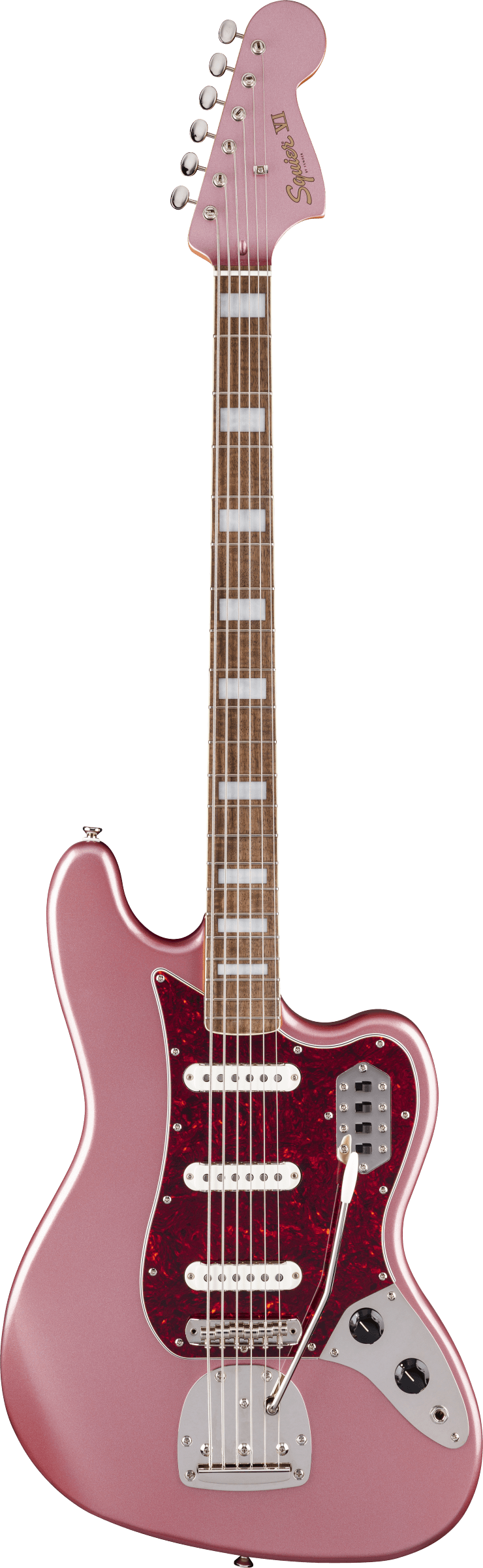 Squier Limited Edition Classic Vibe Bass VI, Burgundy Mist — Fair