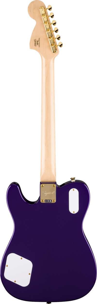 Squier Limited Edition Paranormal Troublemaker Telecaster Deluxe Electric Guitar, Purple Metallic - Fair Deal Music