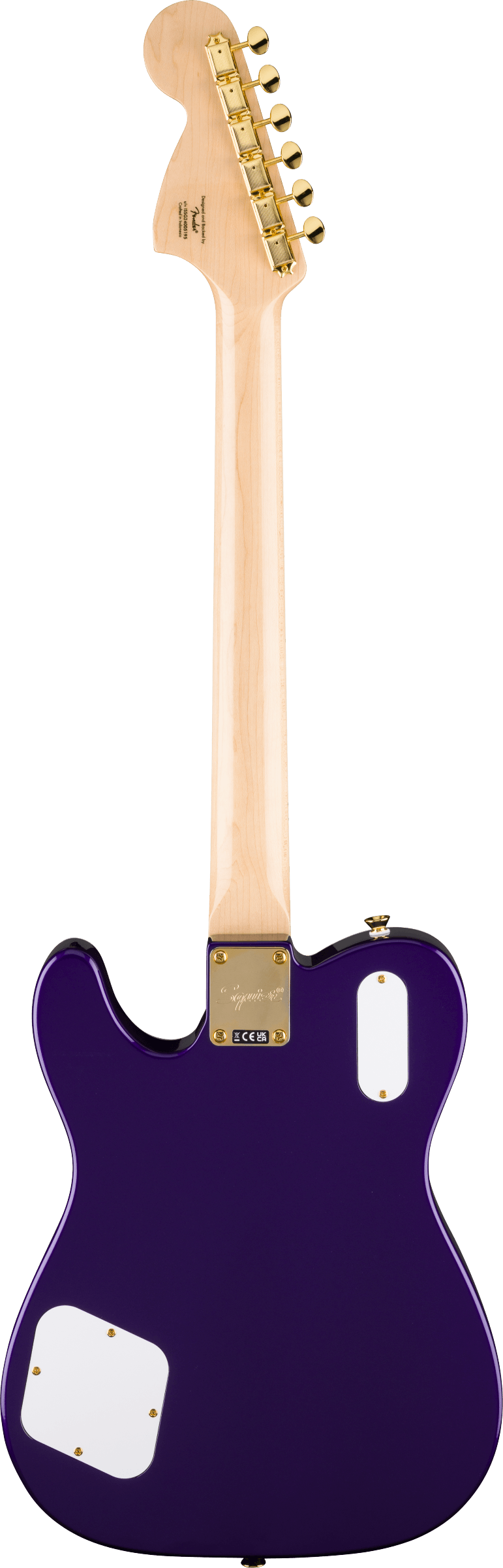 Squier Limited Edition Paranormal Troublemaker Telecaster Deluxe Electric Guitar, Purple Metallic - Fair Deal Music