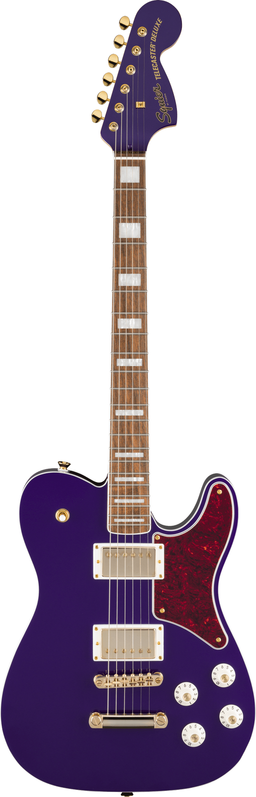 Squier Limited Edition Paranormal Troublemaker Telecaster Deluxe, Purple Metallic - Fair Deal Music