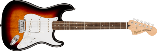 Squier Affinity Series® Stratocaster®, Laurel Fingerboard, White Pickguard, 3-Color Sunburst - Fair Deal Music