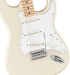 Squier Affinity Series® Stratocaster®, Maple Fingerboard, White Pickguard, Olympic White - Fair Deal Music