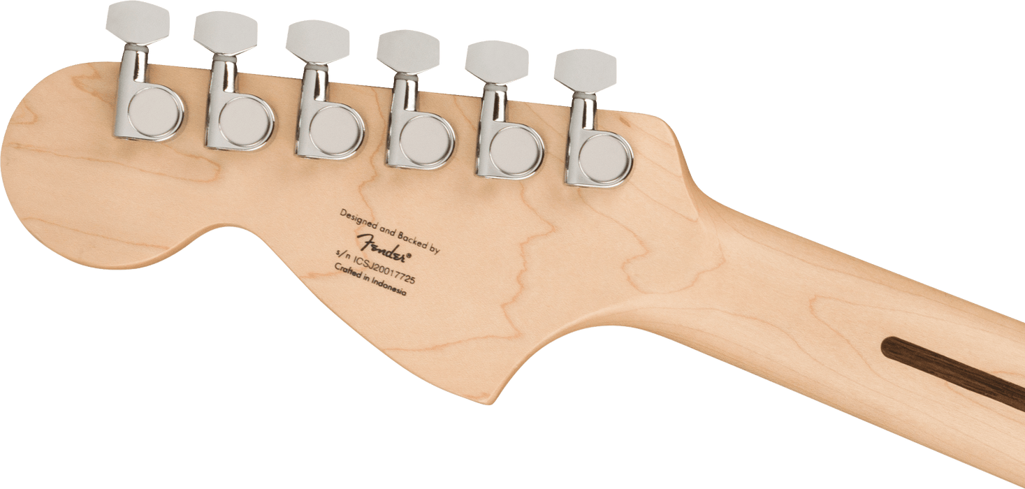 Squier Affinity Series® Stratocaster®, Maple Fingerboard, White Pickguard, Olympic White - Fair Deal Music