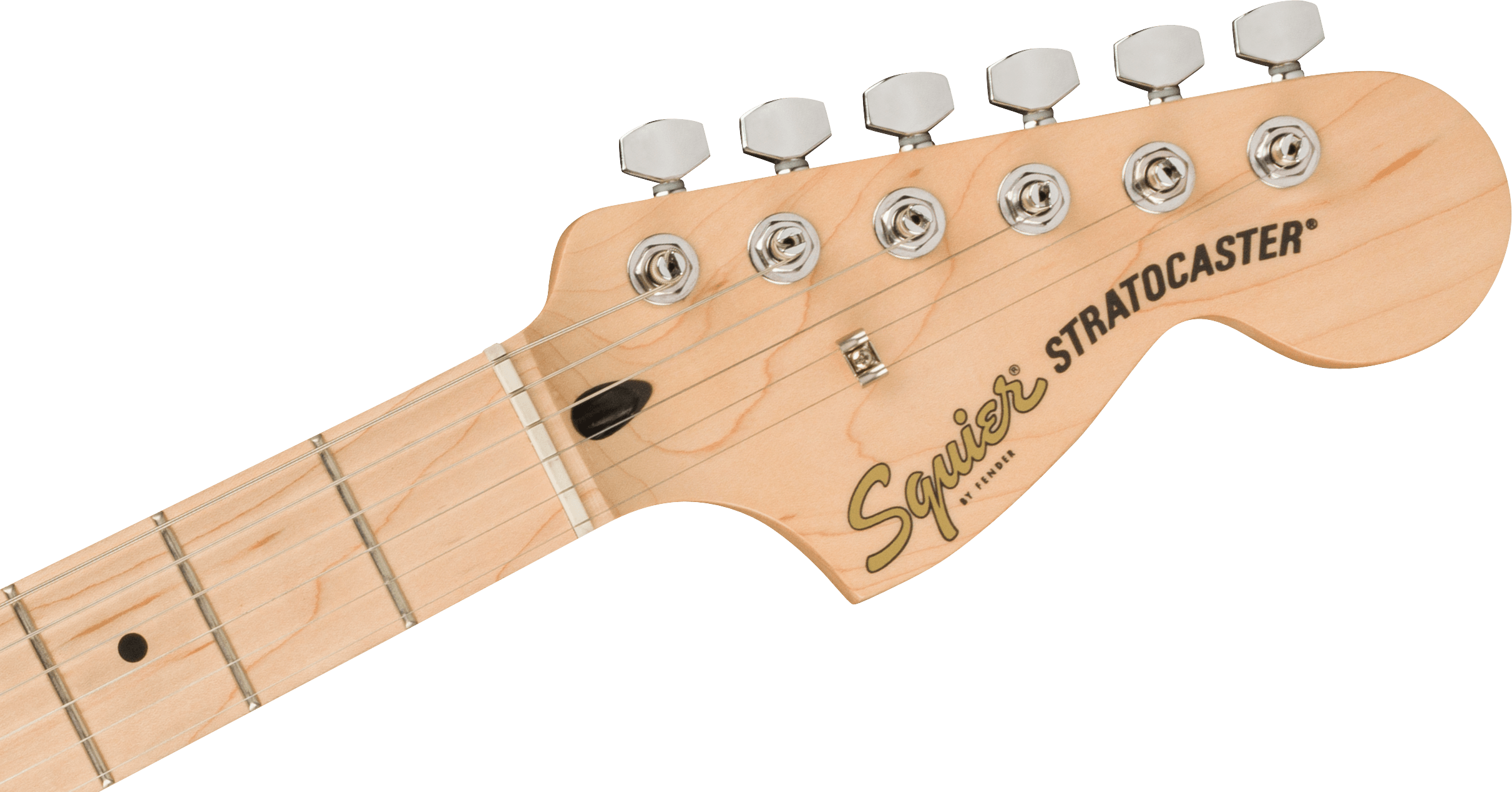 Squier Affinity Series® Stratocaster®, Maple Fingerboard, White Pickguard, Olympic White - Fair Deal Music