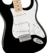 Squier Affinity Series® Stratocaster®, Maple Fingerboard, White Pickguard, Black - Fair Deal Music