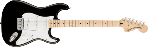 Squier Affinity Series® Stratocaster®, Maple Fingerboard, White Pickguard, Black - Fair Deal Music