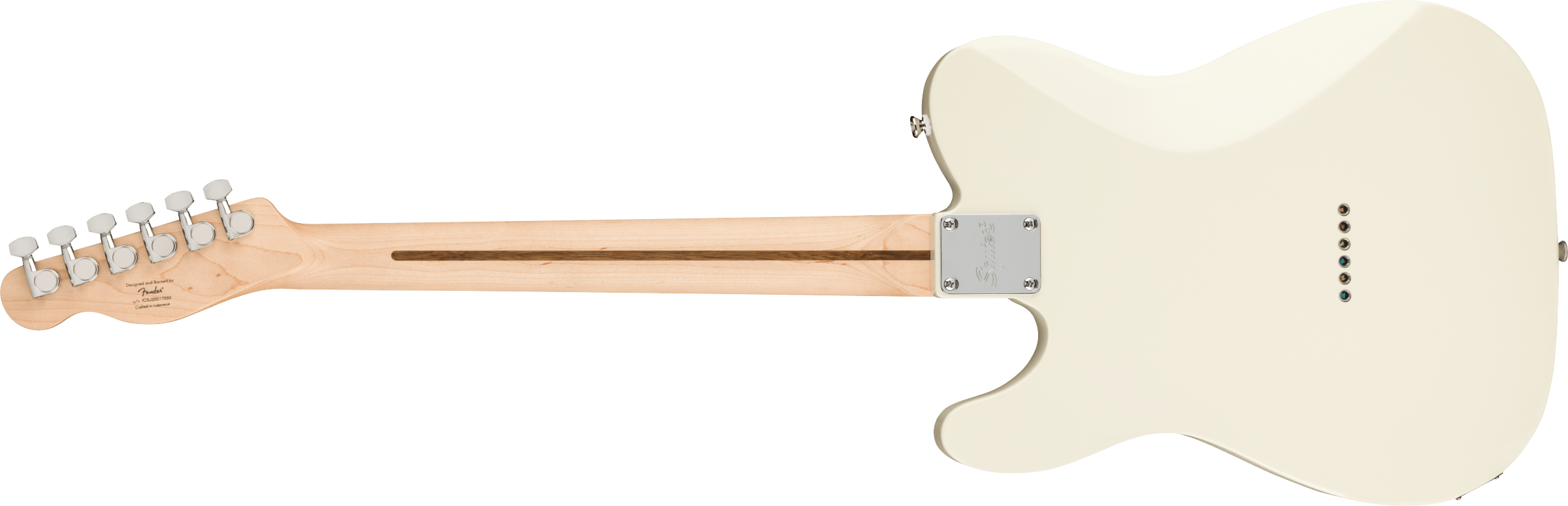 Squier Affinity Series® Telecaster®, Laurel Fingerboard, White Pickguard, Olympic White - Fair Deal Music