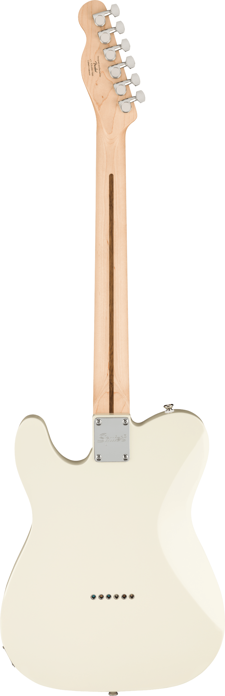 Squier Affinity Series® Telecaster®, Laurel Fingerboard, White Pickguard, Olympic White - Fair Deal Music