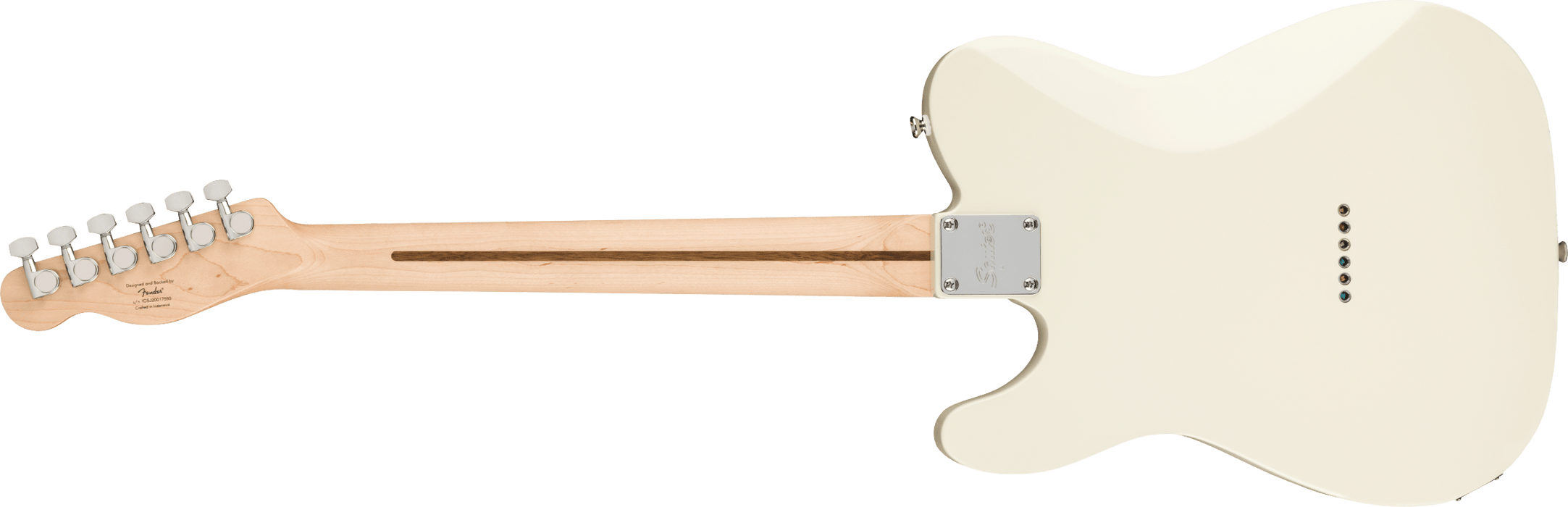 Squier Affinity Series® Telecaster®, Laurel Fingerboard, White Pickguard, Olympic White - Fair Deal Music
