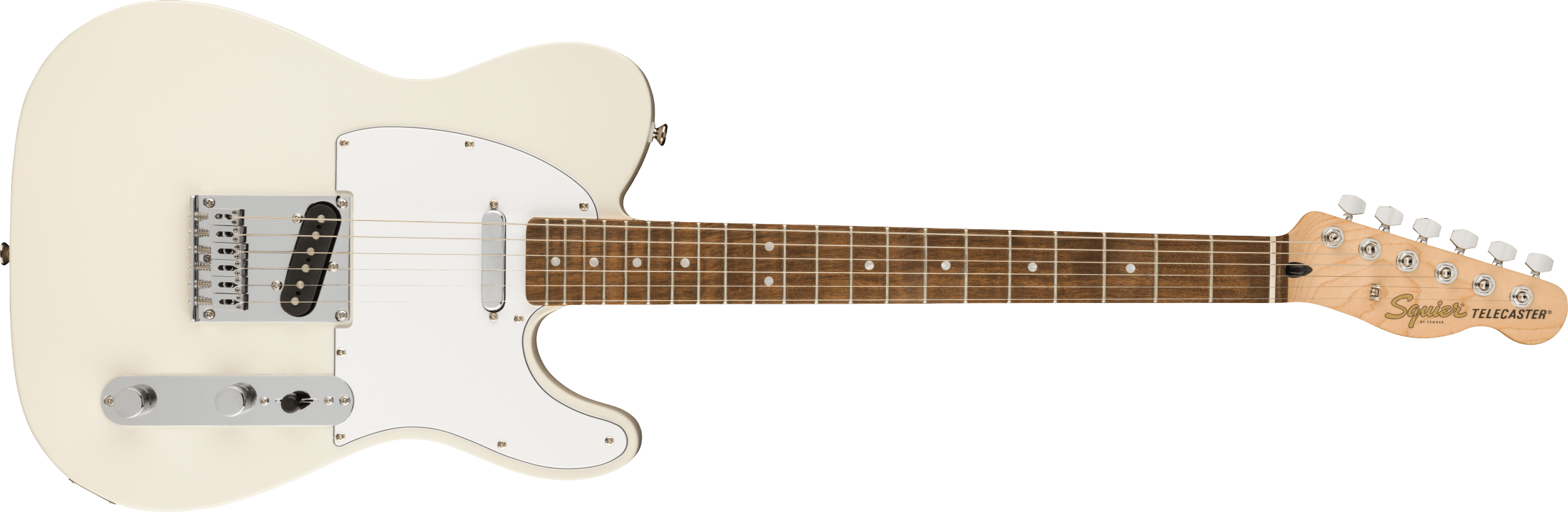 Squier Affinity Series® Telecaster®, Laurel Fingerboard, White Pickguard, Olympic White - Fair Deal Music