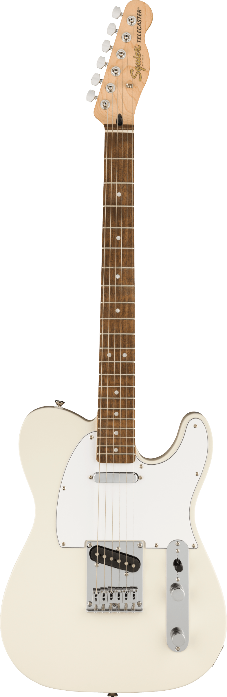 Squier Affinity Series® Telecaster®, Laurel Fingerboard, White Pickguard, Olympic White - Fair Deal Music