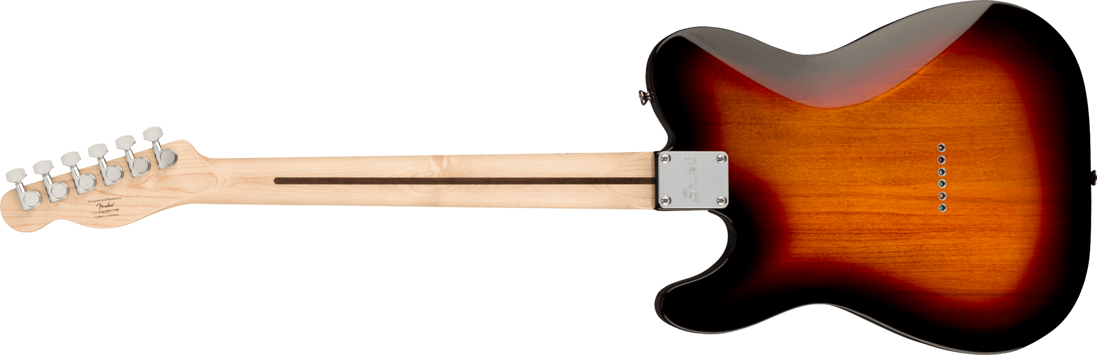 Squier Affinity Series® Telecaster®, Maple Fingerboard, Black Pickguard, 3-Color Sunburst - Fair Deal Music