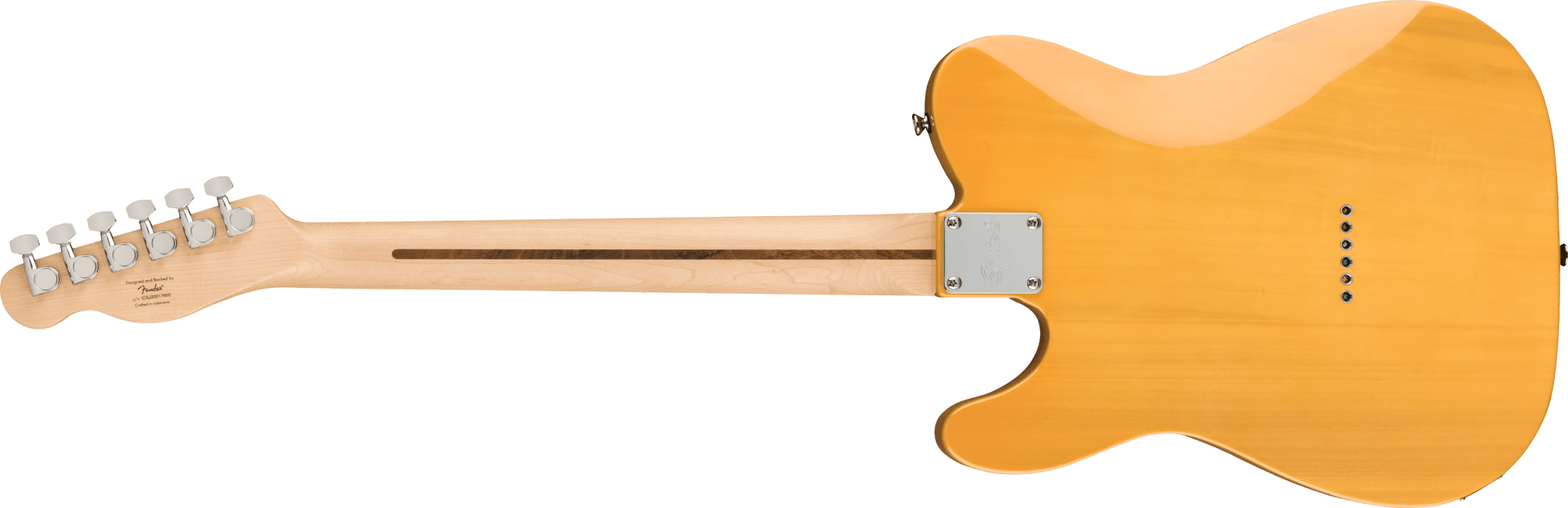 Squier Affinity Series® Telecaster®, Maple Fingerboard, Black Pickguard, Butterscotch Blonde - Fair Deal Music