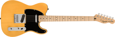 Squier Affinity Series® Telecaster®, Maple Fingerboard, Black Pickguard, Butterscotch Blonde - Fair Deal Music