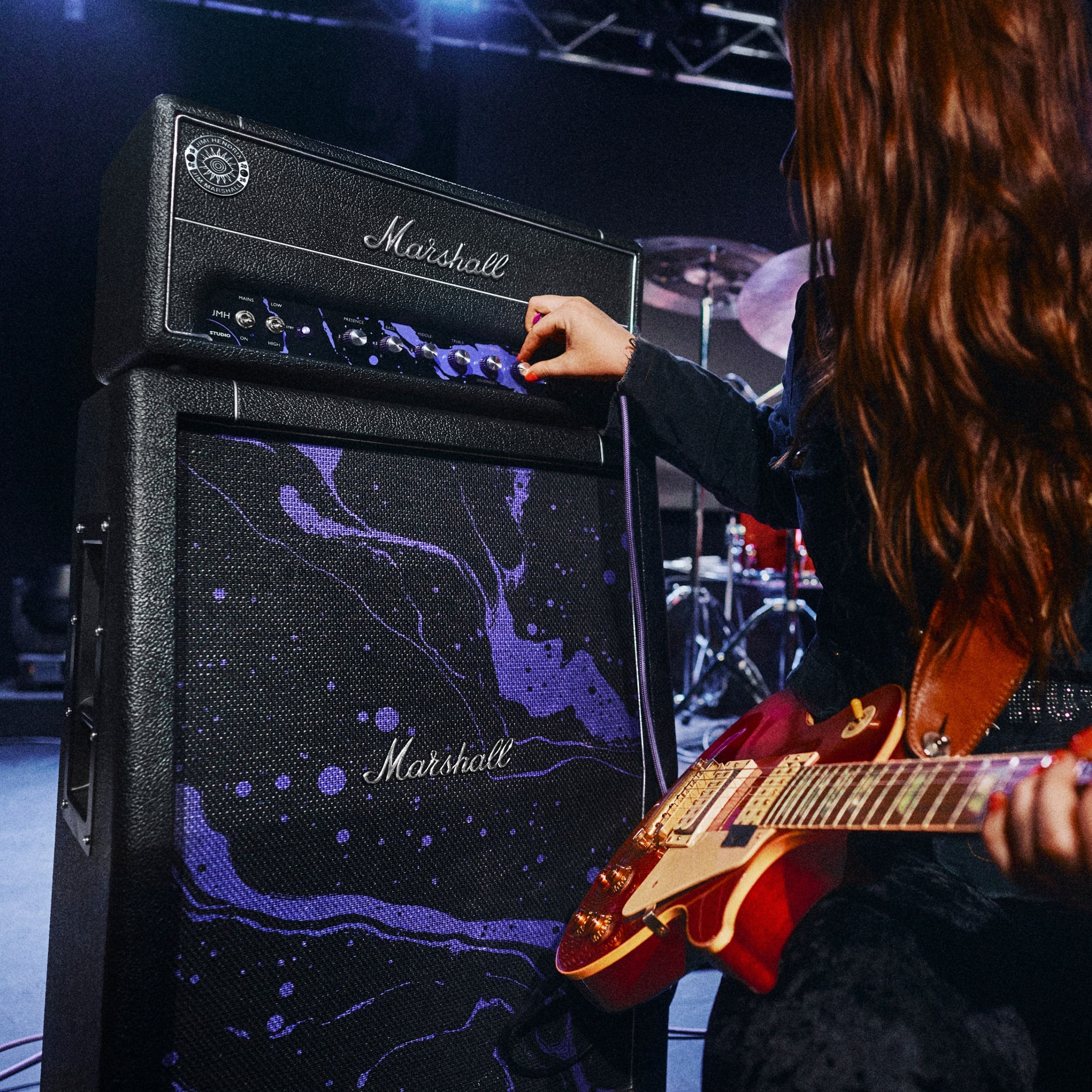 EMBARGO 9TH SEPTEMBER Marshall Jimi Hendrix Studio Vintage SV20H & SV212 Limited Edition Amp Stack - Fair Deal Music