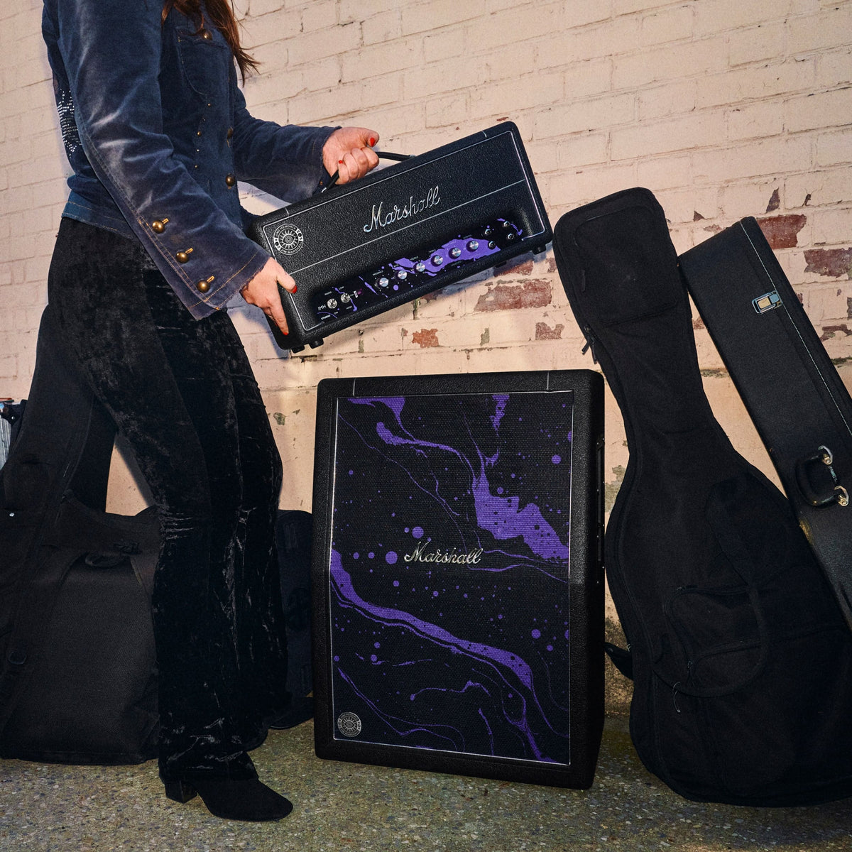 EMBARGO 9TH SEPTEMBER Marshall Jimi Hendrix Studio Vintage SV20H & SV212 Limited Edition Amp Stack - Fair Deal Music