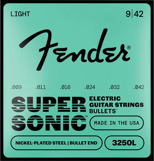 Fender SuperSonic™ Bullets™ 3250 Nickel-Plated Steel Guitar Strings - Fair Deal Music