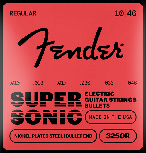 Fender SuperSonic™ Bullets™ 3250 Nickel-Plated Steel Guitar Strings - Fair Deal Music