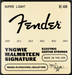 Fender Yngwie Malmsteen Signature Electric Guitar Strings - Fair Deal Music