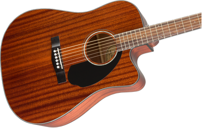 Fender CD-60SCE Dreadnought, Walnut Fingerboard, All-Mahogany - Fair Deal Music