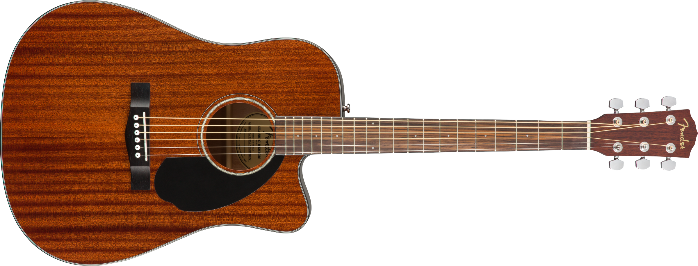 Fender CD-60SCE Dreadnought, Walnut Fingerboard, All-Mahogany - Fair Deal Music