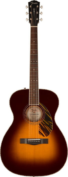 Fender Paramount PO-220E Orchestra Guitar, 3 Colour Sunburst - Fair Deal Music