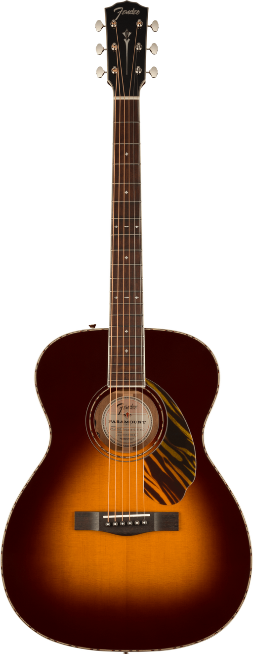 Fender Paramount PO-220E Orchestra Guitar, 3 Colour Sunburst - Fair Deal Music