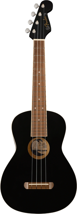 Fender Avalon Tenor Ukulele in Black - Fair Deal Music