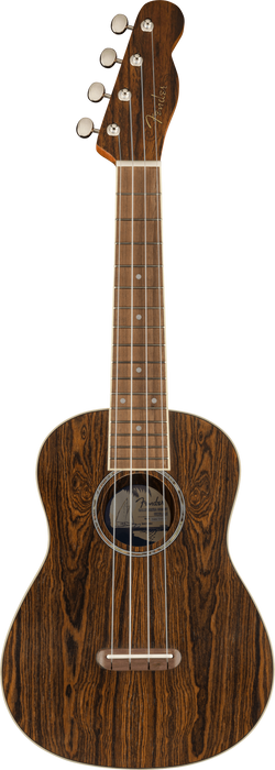 Fender Zuma Exotic Concert Ukulele, Bocote - Fair Deal Music