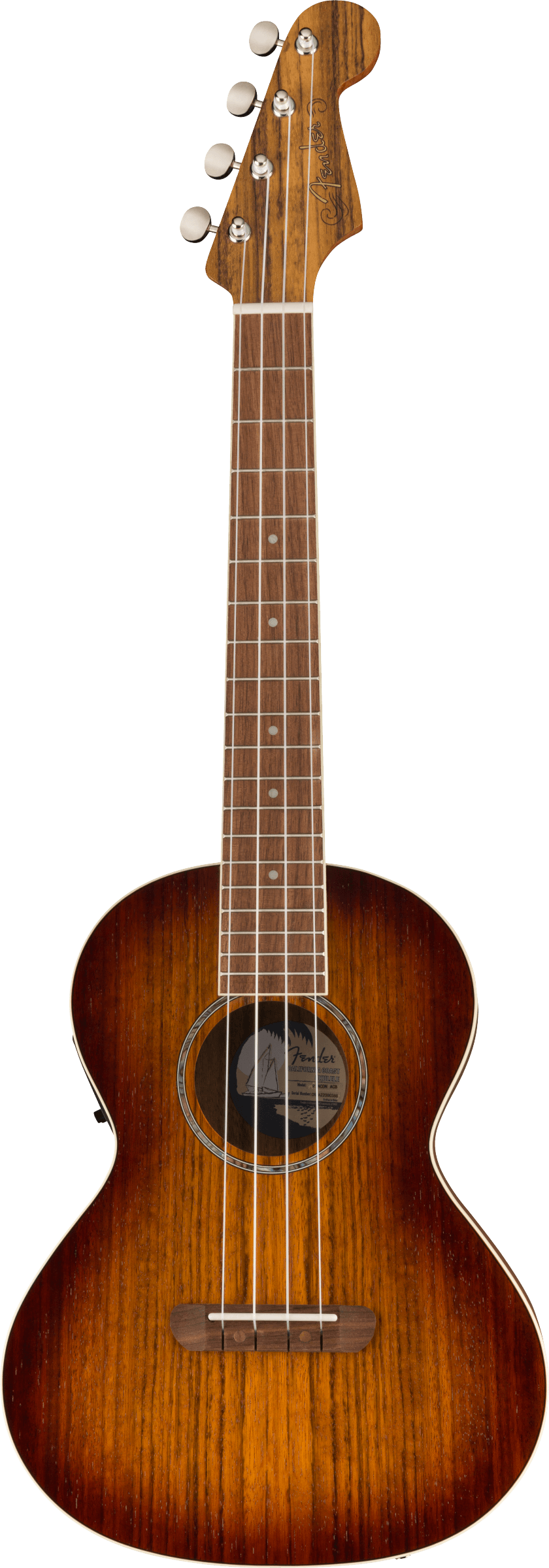 Fender Rincon Tenor Ukulele, Aged Cognac Burst - Fair Deal Music