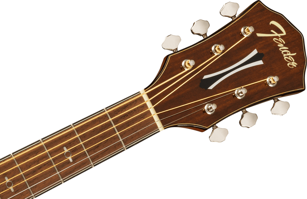Fender Limited Edition FA-345CE Dreadnought Guitar, Ovangkol Exotic, Natural - Fair Deal Music