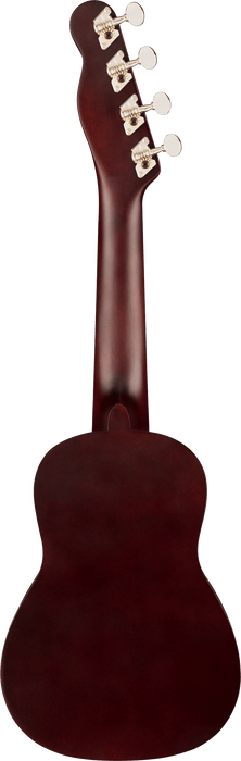 Fender Venice Soprano Ukulele WN, 2-Color Sunburst - Fair Deal Music