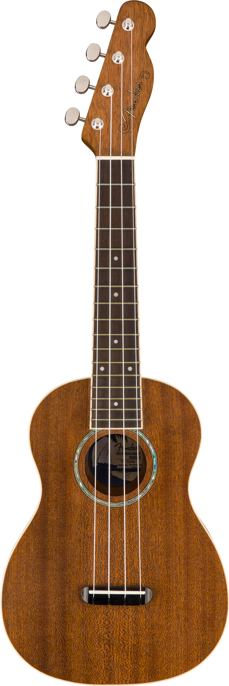 Fender Zuma Concert Ukulele, Natural - Fair Deal Music