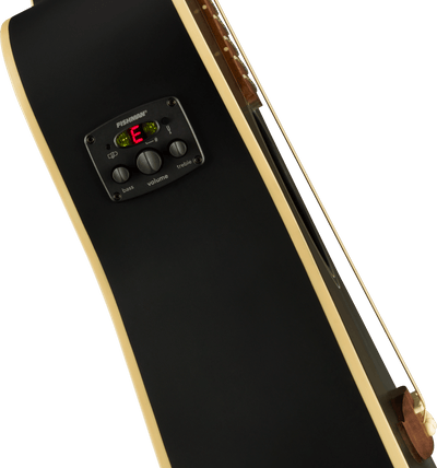 Fender Joe Strummer Campfire, Walnut Fingerboard, Matte Black, Electro-acoustic guitar - Fair Deal Music