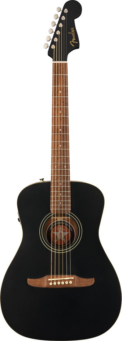 Fender Joe Strummer Campfire, Walnut Fingerboard, Matte Black, Electro-acoustic guitar - Fair Deal Music