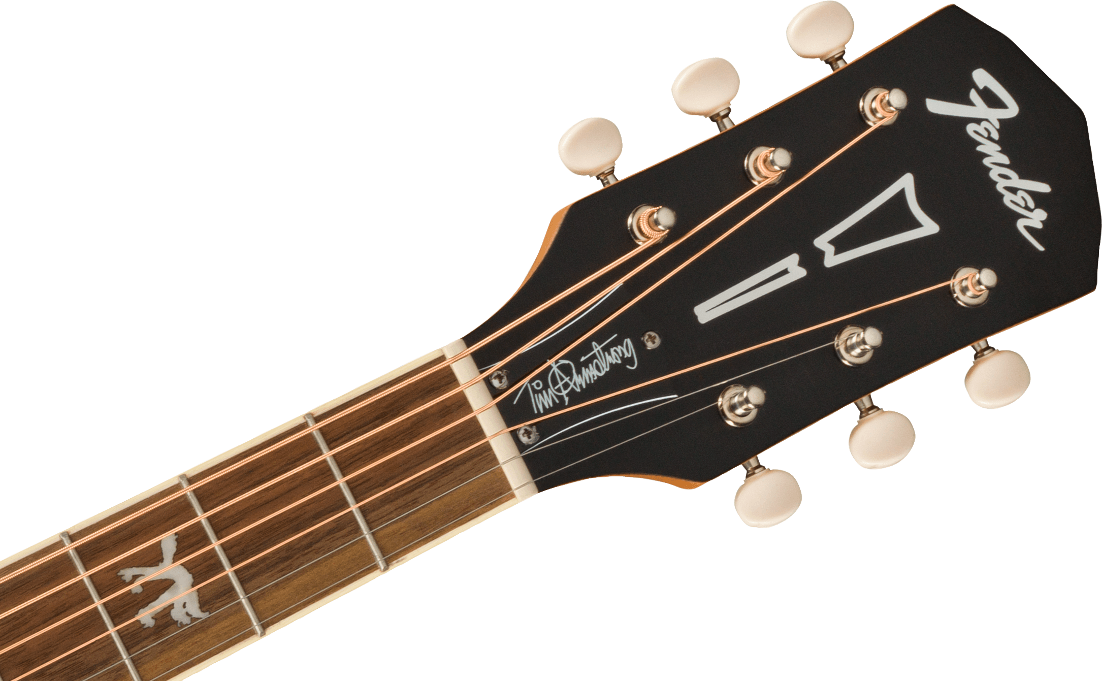 Fender Tim Armstrong Hellcat, Walnut Fingerboard, Natural, Electro-acoustic Guitar - Fair Deal Music