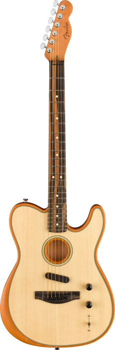 Fender American Acoustasonic Telecaster, Natural, Ex-Display - Fair Deal Music