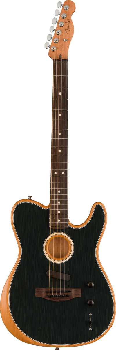 Fender Acoustasonic Player Telecaster Brushed Black - Fair Deal Music