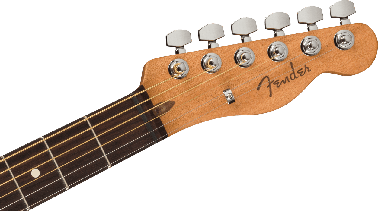 Fender Acoustasonic Player Telecaster, Arctic White, Ex-Display - Fair Deal Music