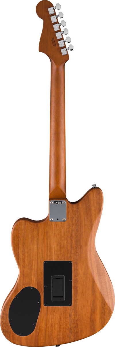 Fender Acoustasonic Standard Jazzmaster, Aged Natural Electro Acoustic Guitar - Fair Deal Music