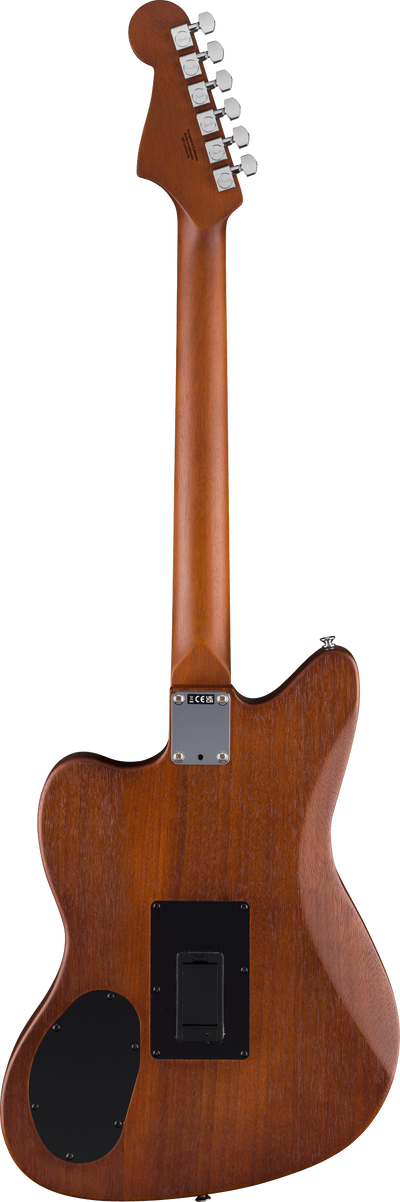 Fender Acoustasonic Standard Jazzmaster, Honey Burst Electro Acoustic Guitar - Fair Deal Music