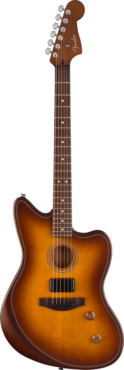 Fender Acoustasonic Standard Jazzmaster, Honey Burst Electro